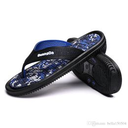 hot sale designer sandals men sandals slides Brand striped sandals black red speckle slippers flip flops slippe Wading shoes Beach slippers