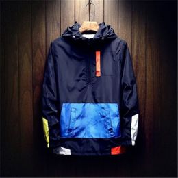 2023 ss autumn mens jacket plus size 5xl loose colorblock hoodies bomber jackets baseball uniform windbreaker streetwear coats XPL2