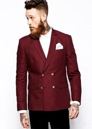 New Classic Design Double-Breasted Groom Tuxedos Groomsmen Best Man Suit Mens Wedding Suits Bridegroom Business Suits (Jacket+Pants+Tie) 103