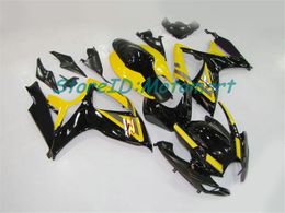 ABS Fairing set for SUZUKI GSXR600 750 2006 2007 GSXR 600 GSXR 750 K6 06 07 gloss black Fairings kit gifts Sp21