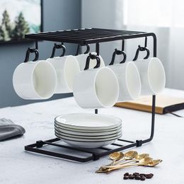 Multiple Hooks Art Coffee Cup Rack Glass Tea Organizer Marc Holder Kitchen Storage Organization Multiple Hooks Art Coffee Cup Rack Glass Tea Organizer Marc Holder Kitchen Storage Organization