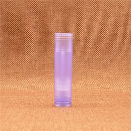 5ml Purple Plastic Lip Oil Tube Empty Handmade Lipstick Cream Container DIY Batom Holder Bottle