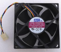 Original AVC ds08025r12u DC12V 0.70a high speed 5000 super strong wind CPU fan