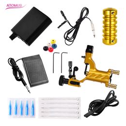 Tattoo Grip Needles Power Supply Foot Pedal Rotary Tattoo Motor Gun Equipment Pedal Rotary Tattoo Motor Gun Equipment