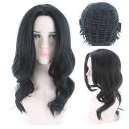 Natural Wave Synthetic Wigs Long Curly Hair Wholesale