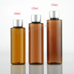 30pcs 100ml Make Up Storage Perfume Oil Refillable Screw Cap liquid Cream Container Cosmetic for Skin Care Empty Plastic Bottles
