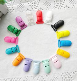 Пластиковые Pacifier зажимы подтяжк Зажимы Soother Pacifier Держатели Safe Strong Пластик для младенцев Аксессуары Multi цветы Оптовая