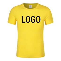 Hot Sale Men round neck t shirt Solid color Plus size plain T Shirts Retail tees blank shirts