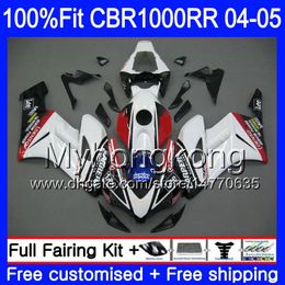 Injection +Tank For HONDA CBR 1000RR 04-05 CBR 1000 RR 2004 2005 275HM.AA CBR1000 RR EUROBET blue hot CBR1000RR 04 05 OEM Body Fairings kit