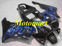 Motorcycle Fairing kit for HONDA CBR900RR 893 92 93 94 95 CBR 900RR 1992 1995 ABS blue flames black Fairings set+gifts HA02