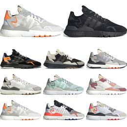 adidas 2019 Hot nite jogger EQT 3M zapatillas reflectantes para hombre mujer triple negro blanco entrenador transpirable zapatillas deportivas tamaño adidas 2019 Hot nite jogger EQT 3M zapatillas reflectantes para hombre mujer triple negro blanco entrenador transpirable zapatillas deportivas tamaño