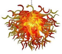 Lamps Sunshine Murano Table top Centerpieces LED Light Hand Made Blown Glass chandelier Lightings