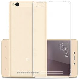Luanke Transparent TPU Soft Case Protective Cover Phone Protector for Xiaomi Redmi 4A