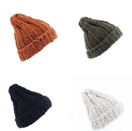 Autumn Winter Europe Women's Knitted Hat Beanie Cap Lady Warm Knit Hats M231