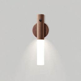 Smart Light LED Night Camera dell'interno del sensore di movimento del sensore a infrarossi corpo lampada da parete portatile ricarica USB Lamp palmare