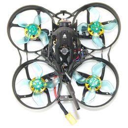 Geelang Anger 75X 75mm 4S Whoop FPV Racing Drone With F4 OSD 12A Blheli_S 5.8G 200mW VTX Caddx EOS V2 Cam BNF - Frsky MINI XM Receiver