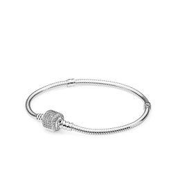 Nova moda clássico cobra pulseira cadeia óssea para Pandora jóias temperamento senhoras silvestres contas dos homens Dom jóias pulseira charme