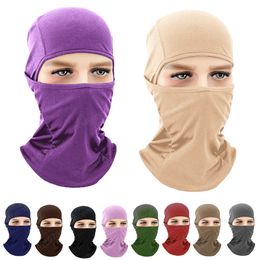 Unisex Women Men Outdoor Sports Balaclava Full Neck Face Cover Head Scarf Turban Hat Windproof Cycling Motorcycle Ski Protection