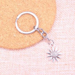 23*18mm sunflower flower KeyChain, New Fashion Handmade Metal Keychain Party Gift Dropship Jewellery