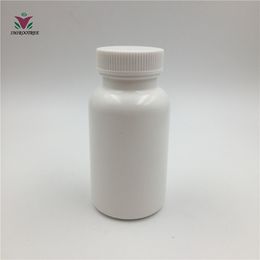 30pcs/lot 150ml 150g 150cc white capsules Vitamins bottle with Screw caps