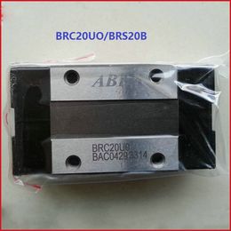 4pcs/lot Original Taiwan ABBA BRC20UO BRS20B Slider Narrow Block Linear Rail Guide Bearing for CNC Router Laser Machine 3D printer