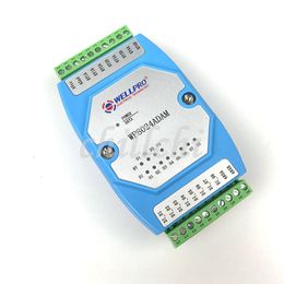 Freeshipping Digital input and output modules switch module isolated 8DI / 4RY RS485 MODBUS communications