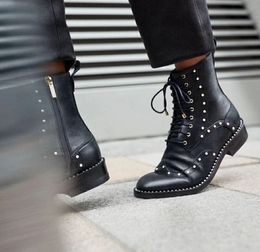 Classic European Style woman Shoes, Ladies'Shoes, Martin Boots, Motorcycle Boots, sexy boots decoration Stitching Pearl decoratioxingyu