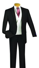Fashionable Two Buttons Groomsmen Notch Lapel Groom Tuxedos Men Suits Wedding/Prom/Dinner Best Man Blazer(Jacket+Pants+Tie+Vest) 782
