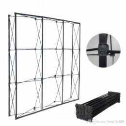 2.3MX2.3M Wedding Flower Wall Stand Black Iron Folded Pipe Flower Frame For Wedding Party Decoration Supplies ALFF