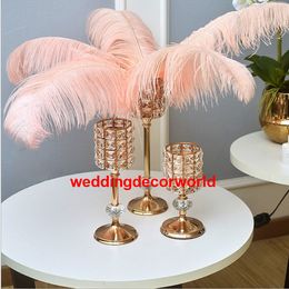 hot sell and new model Wedding acrylic Crystal Table Centerpiece Square Table flower stand Wedding Decoration