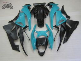 Customise fairing kits for kawasaki ninja zx6r 09 10 11 zx 6r 636 zx6r 2009 2010 2011 zx636 blue black bodywork fairings kits
