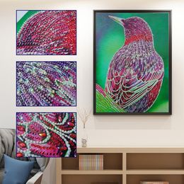 Needlework DIY 5D Diamond Painting Cross Stitch Eagle Full Diamond Embroidery Magician Pattern Rhinestone Pasted Painting-50x60cm