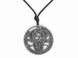 Vintage Solomon Seal Pendant Talisman Pentacle of Jupiter kabbalah Wiccan Amulet Necklace for Men