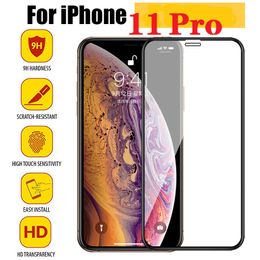 Tempered Glass On The For 9D iPhone 12 mini 11 Pro 6 6S 7 8 Plus XS MAX XR XMAX Screen Protector Tempered xs max Protective xr xs Film Glass