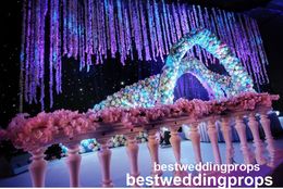 New style WEFOUND Wedding Ferris Wheel Road Cited Hover iron Road Cited Wedding Props Decoration best0821