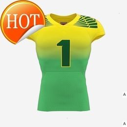 2019 Mens New Football Jerseys Fashion Style Black Green Sport Printed Name Number S-XXXL Home Road Shirt AFJ001149A1AA1Tc