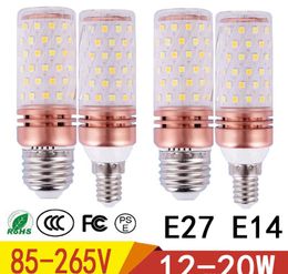 E27 E14 LED lamp Corn light NEW 12W 15W 20W Corn lamp 85V-265V Aluminium Cooling High Power Bulb