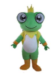 2019 Factory Outlets hot a big eyes frog mascot costume for adult to wear