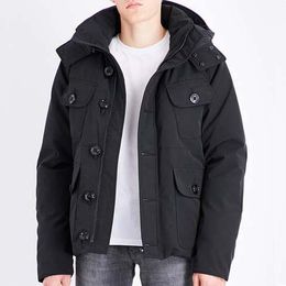 Winter Hooded Down Parka Selks Men Desinger Jacket Plain Classic Mens Parkas High-Quality Outdoor Warm Coat Customise Plus Size S084 Online