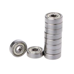 500pcs/lot 625ZZ 625-ZZ 625 ZZ 625Z 5*16*5mm Deep Groove Ball bearing Miniature mini Ball Bearings for 3d printers parts 5x16x5mm