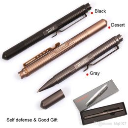 Wholesale Portable Tactical Pen Self Defence Tool Aviation Aluminium Anti-skid Cooyoo Tool Self Guard Pen Free Shipping