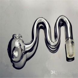 Hookah accessories transparent small pot M Wholesale Glass bongs Oil Burner Glass Pipes Water Pipes Oil Rigs Smoking