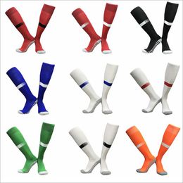 Football Socks Towel Bottom Stockings Breathable Anti-slip Sweat Knee High Socks Long Tube Hosiery Casual Athletic Anklet Calcetines B6464