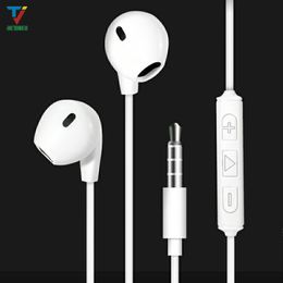 100pcs/lot In-Ear Handsfree Earphone Headset with MIC and Volume Control headphone for Samsung Galaxy S4 SIV i9500 with retail box packing