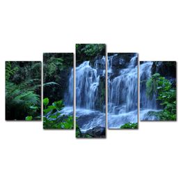 Oil Painting DYC 10090 5PCS Landscape Canvas Print Art