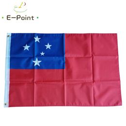 Western Samoa Flag National Country 3*5ft (90cm*150cm) Polyester Banner Decoration flying home & garden flag