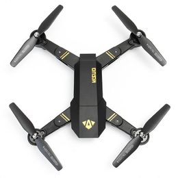 Drones VISUO XS809HW WIFI FPV Foldable Arm FPV Quadcopter 2MP 0.3MP Camera 6Axis RC Drone Toys RTF