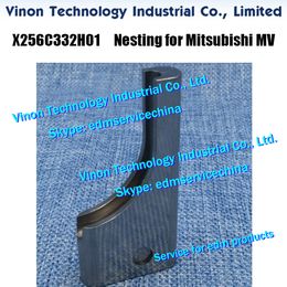 DEH05A edm Lower Nesting for Guide Block for Mitsubishi MV1200S,MV2400S machines DEH0500, 254649, X256C332H01, X256-C332-H01 for MV series