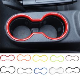 Front Water Cup Holder New ABS Car Interior Accessories For Jeep Wrangler Compass 2011-2017 Red Blue