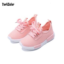 4 -8 Years Children Spring Autumn Kids Foot Inside Length 16-21cm Fashion Mesh Casual Sneakers For Boy Girl Breathable Sport Shoes